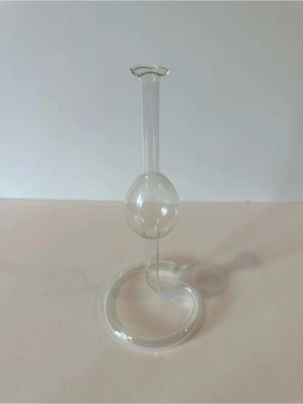 Vintage Glass Love Meter or Fortune Teller  Device & Propagation Bud Vase